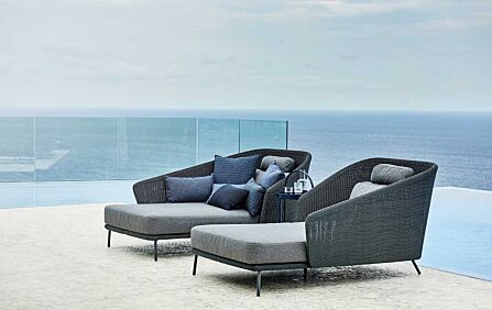 Cane-Line Mega Day Bed Left-55105LGAITG 1