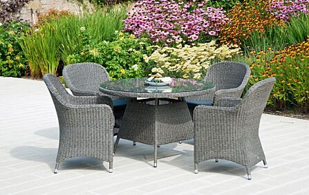 Monte Carlo 4 Seater Dining Set 1