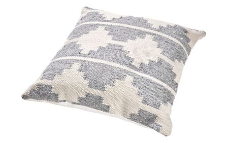 Pacific Lifestyle Moroccan Grey Indoor/Outdoor Scatter Cushion-18-715-GY-WH 1