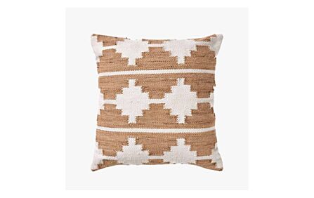 Pacific Lifestyle Moroccan Taupe Indoor/Outdoor Scatter Cushion-18-715-TA-WH 1