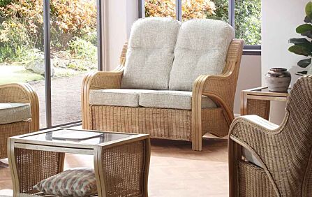 Desser Opera Cane Rattan 2 Seater Sofa 1