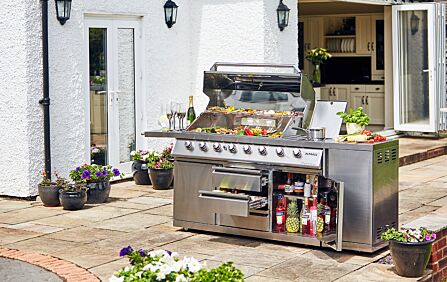 Outback Signature II 6 Burner Hybrid BBQ with MCS-OUT370760 1