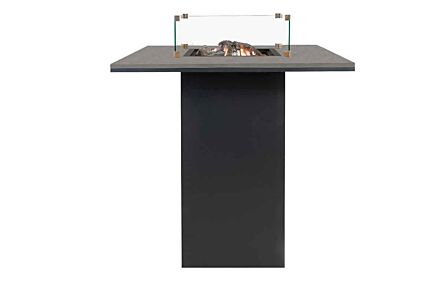 Pacific Lifestyle Cosiloft 100 Fire Pit Bar Table Black and Grey-18-530-BK-GY 1