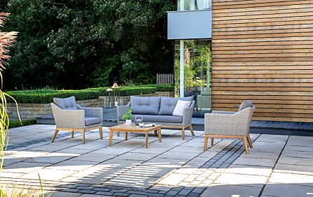 Pacific Lifestyle Larissa Lounge Set - Kubu Grey-18-F-636-KG 1