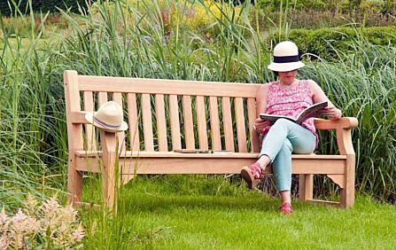 Alexander Rose Roble Park Bench 6ft-134 1