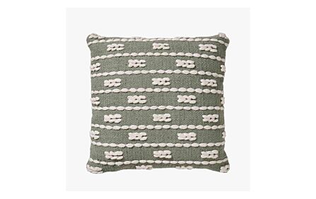 Pacific Lifestyle Sage Braid Indoor/Outdoor Scatter Cushion-18-713-SA-WH 1