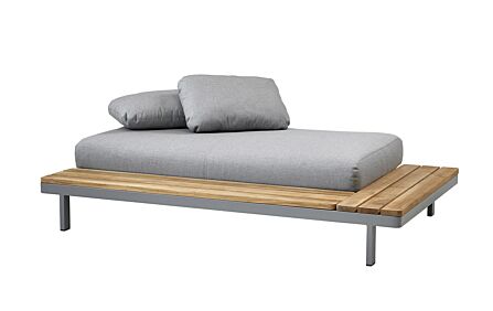 Cane-Line Space Modular Sofa - Teak-6540AITL-1-Teak-Teak 1