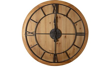 Hill Interiors Williston Wooden Wall Clock-21641 1