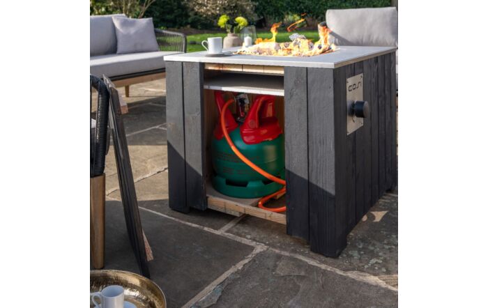 Pacific Lifestyle Cosicube 70 Fire Pit Black-18-501-BK