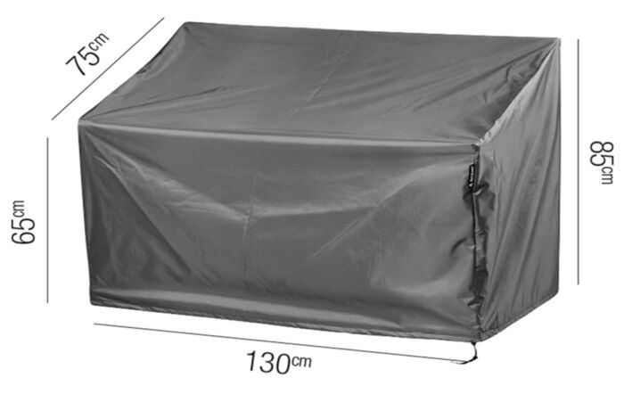 Garden Bench AeroCover W130 x D75x 65/85cm High-18-C-7908