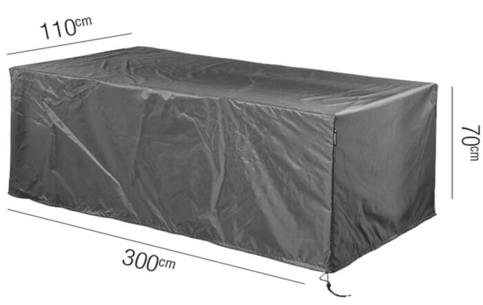 Table AeroCover W300 x D110 x 70cm High