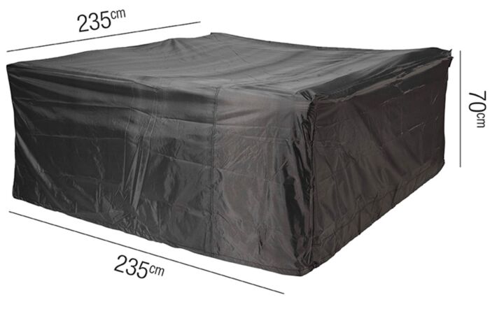 Lounge Set AeroCover Square 235 x 70cm High