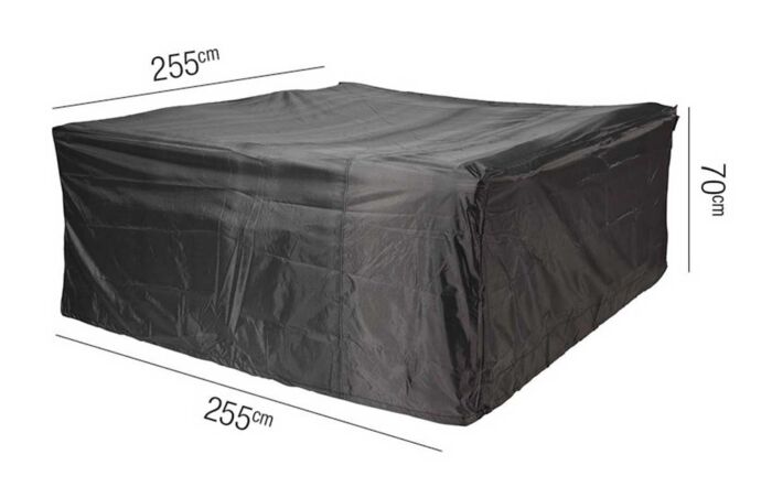Lounge Square Set AeroCover W255 x 70cm High