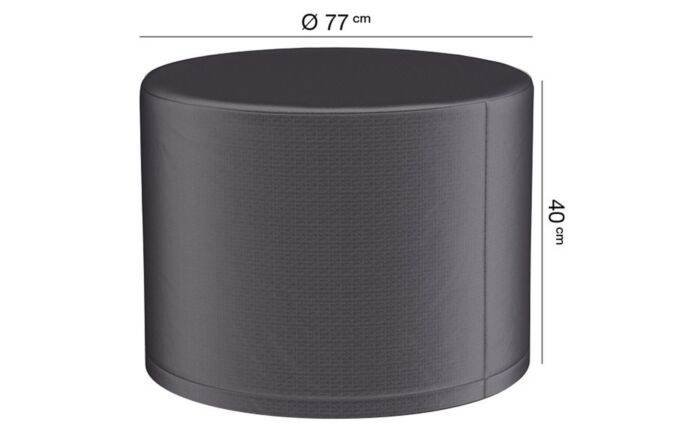 Firetable Aerocover Round 77x40cm high-18-C-9148