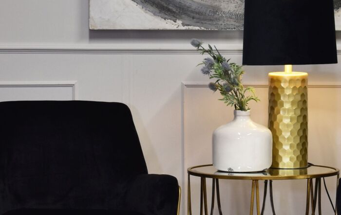 Hill Interiors Garda Glazed Chive Vase-20785