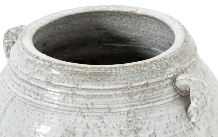 Hill Interiors Large Ceramic Dipped Amphora Vase-21716 1