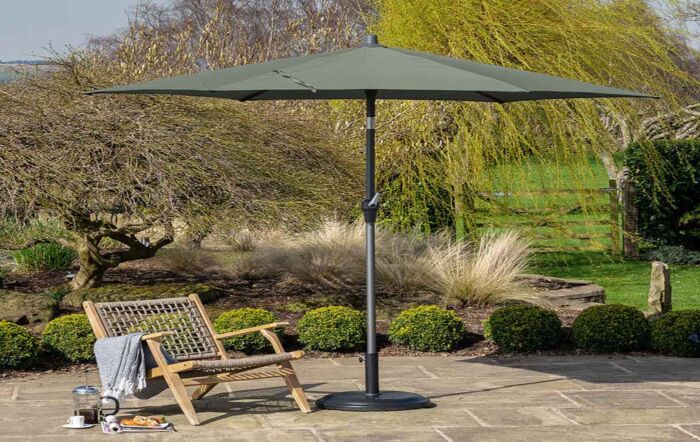Pacific Lifestyle Riva 2.5m Round Olive Parasol-18-118-OL-1