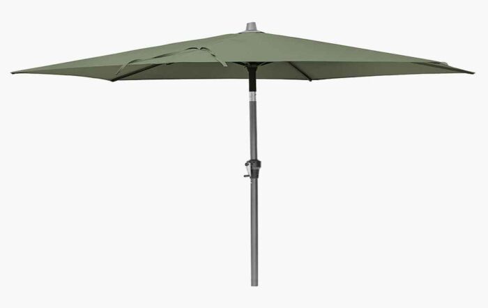Riva 2.5m Round Parasol with 25kg Base - Olive