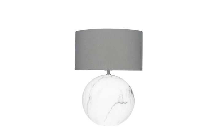 Pacific Lifestyle Large Marble Effect Ceramic Table Lamp