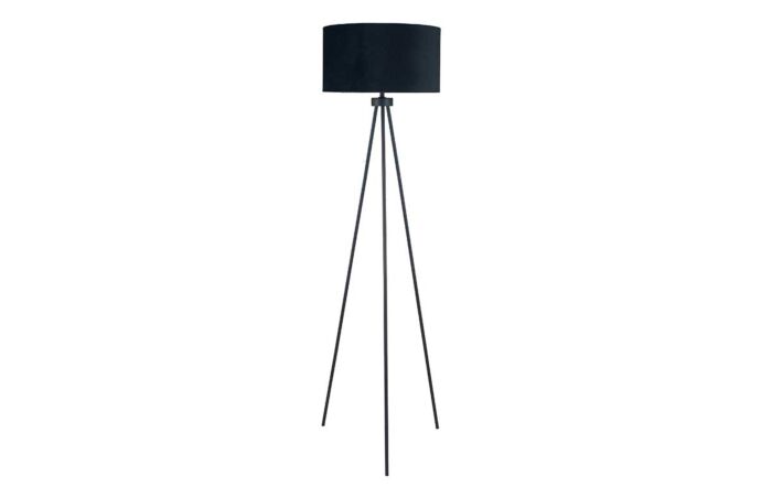 Pacific Lifestyle Houston Matt Black Tripod Floor Lamp
