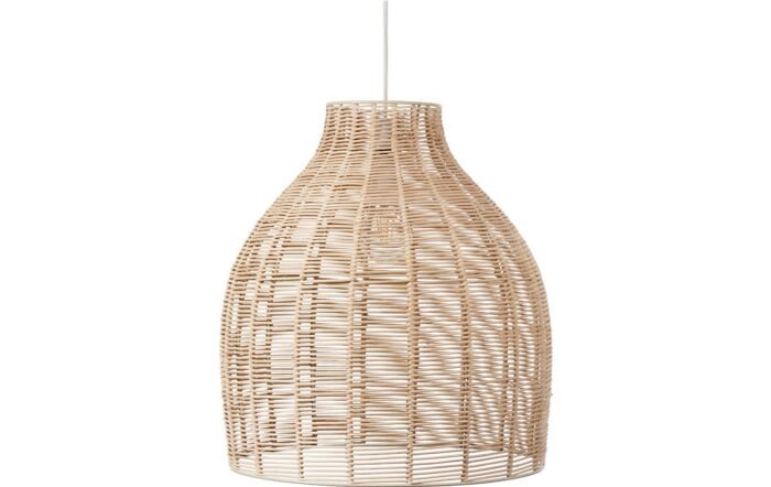 Pacific Lifestyle Caswell Natural Rattan Coche Pendant