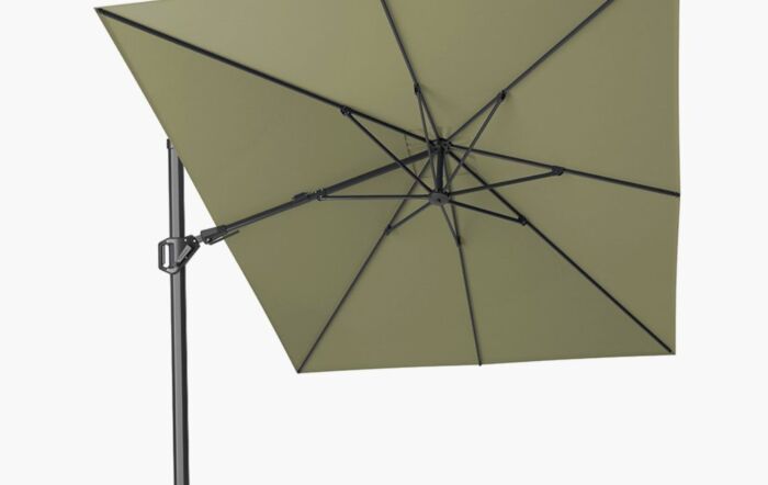 Pacific Lifestyle Challenger T2 3.5m x 2.6m Rectangular Lush Green Premium Cantilever Parasol-18-194-LU