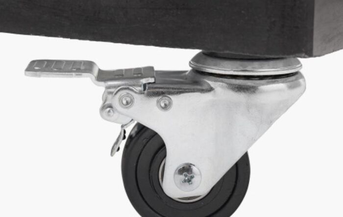 Polished black granite base 1