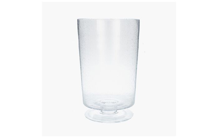 Pacific Lifestyle Clear Bubble Glass Leon Vase Large-70-564L
