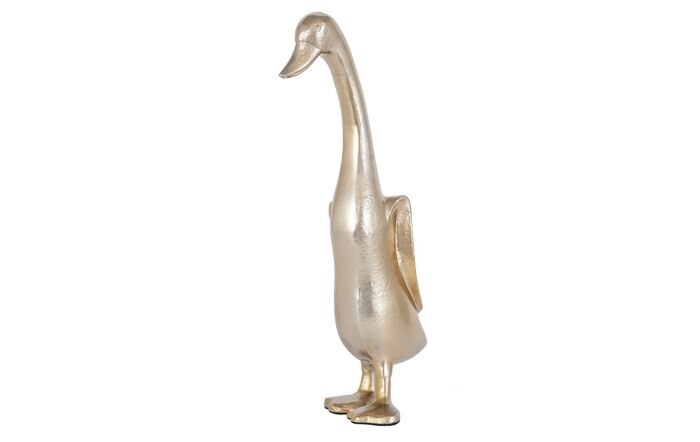 Pacific Lifestyle Gold Metal Large Duck Statue-70-626-GO