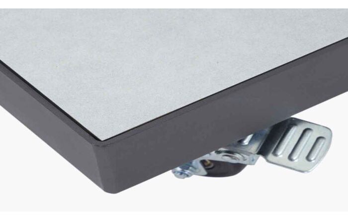 Pacific Lifestyle Ceramica Grey 40KG Wheeled Parasol Base-18-300