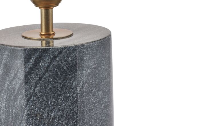 Pacific Lifestyle Kiorini Black Marble Table Lamp-30-866-BO