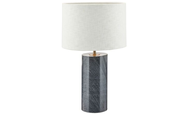Pacific Lifestyle Kiorini Black Marble Table Lamp-30-866-BO