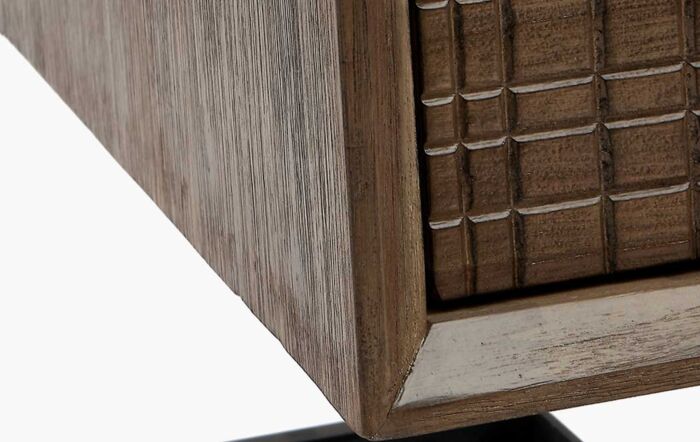 Pacific Lifestyle Arte Acacia Wood 2 Drawer Desk-76-501 1