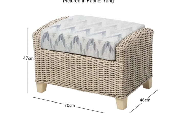 Desser Arlington Footstool-Desser Arlington Footstool