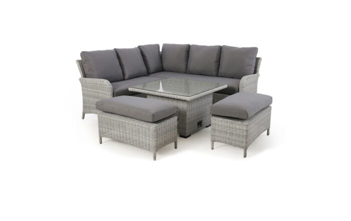 Maze Ascot Corner Adjustable Dining Set-ASC-107116R