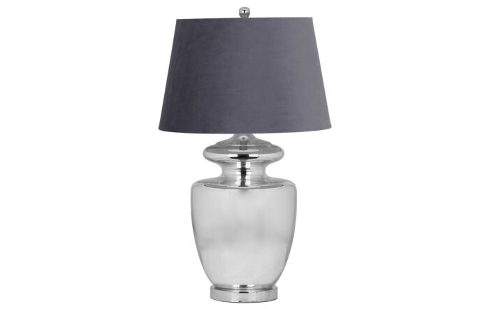 Hill Interiors Ashby Glass Table Lamp-19363