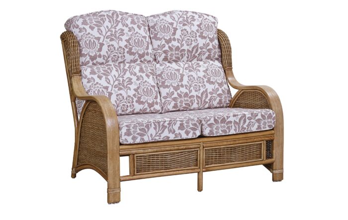 Cane Industries Bari Cane Rattan 2 Seater Sofa 1