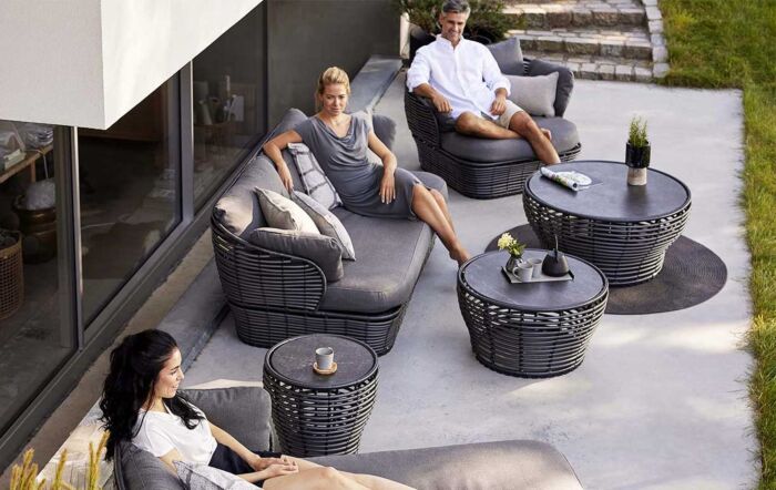 Cane-Line Basket Garden Lounge Set