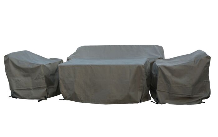 Bramblecrest Ripstop Monterey 3 Seat Sofa Rectangle Casual Dining Table Set Cover-CV3CDT1X