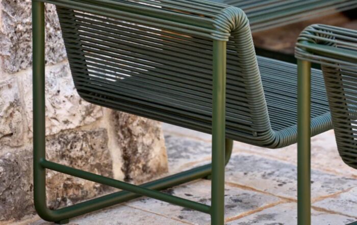 Cane-Line Al Dente Lounge Chair - Green-11475ADGDG 1