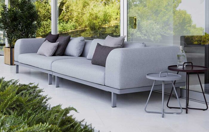 Cane-Line Space 2-Seater Modular Sofa -6540AITL-1-Air Touch-Air Touch