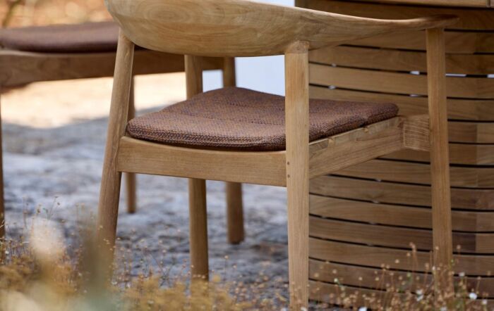 Cane-Line 6 Seat Oval Mellow Dining Set - Teak-50301T-P240X130SET54090T-54090YN153 1