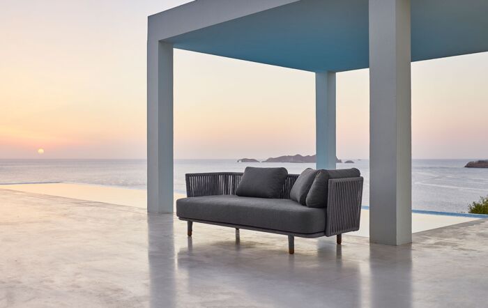 Cane-Line Moments Rope Sofa & Chair Set-7543ROG