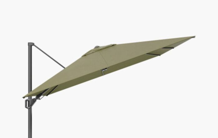 Pacific Lifestyle Challenger T2 3m Lush Green Free Arm Parasol & 90kg Wheeled Base-18-193-LU & 18-125