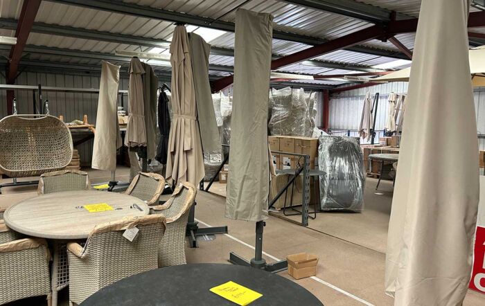 Clearance Cantilever Parasols - Wakefield Showroom-Clearance Cantilever Parasols - Wakefield Showroom