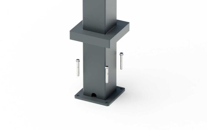 Celtic Leisure Saturn 3m x 4m Aluminium Pergola - Anthracite-SAT4m