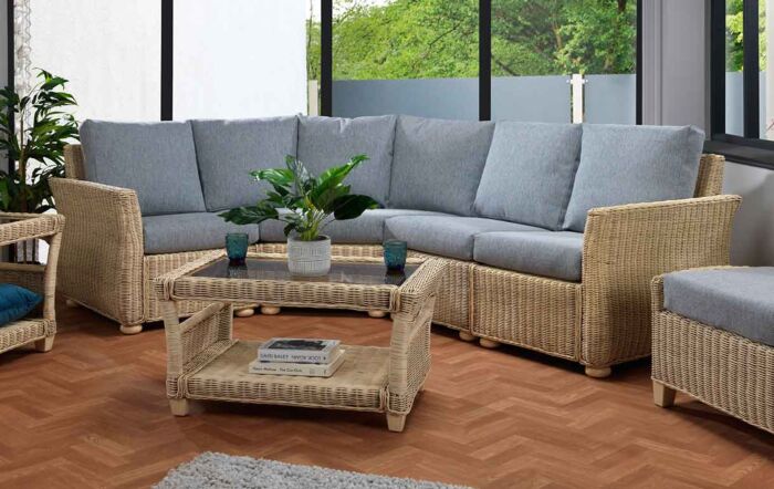 Desser Corsica Corner Cane Conservatory Suite