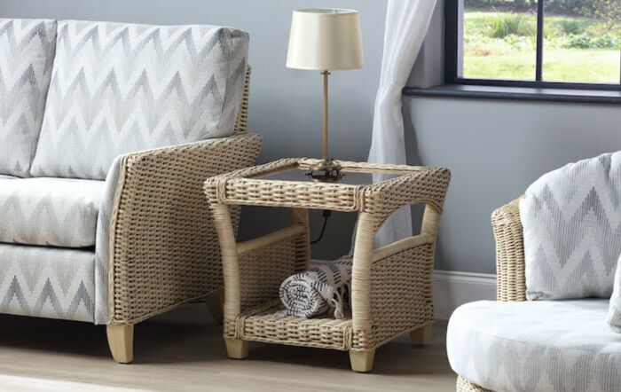 Desser Arlington Lamp Table-Desser Arlington Lamp Table