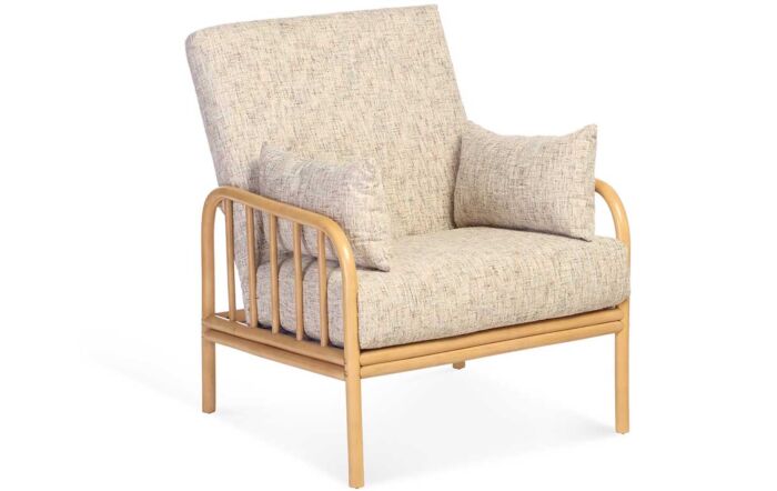 Desser Aspen Light Oak Armchair-Desser Aspen Light Oak Armchairf