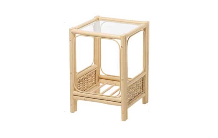 Desser Vale Cane Rattan Lamp Table 